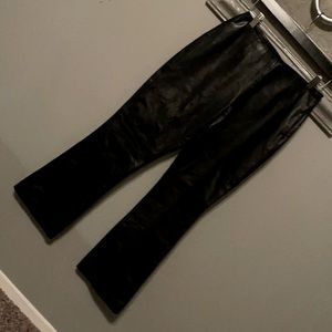 Moda International Moda Int Black Leather Women | Color: Black | Size: 2 New